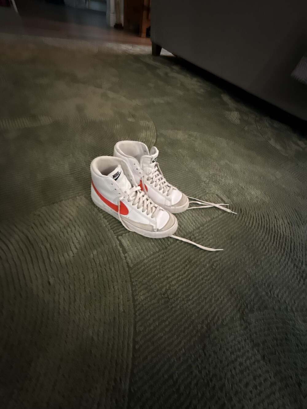 Nike Blazer Mid 77 Vintage White Mantra Orange